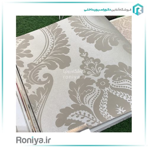 کاغذ دیواری داماسک طرح محو کد 020303 2 کاغذ دیواری داماسک طرح محو