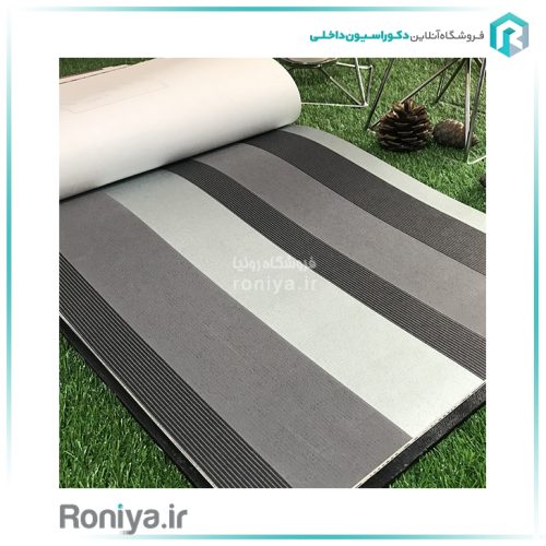 کاغذ دیواری راه راه افقی مدرن کد 20404 2 کاغذ دیواری راه راه افقی مدرن