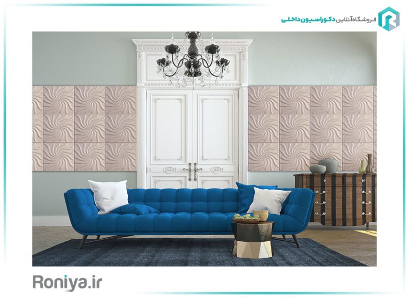 دیوارپوش پی وی سی SUNRISE کد SW01 4 دیوارپوش پی وی سی SUNRISE کد SW01