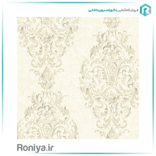 کاغذ دیواری داماسک مدرن کد WA0085 2 کاغذ دیواری داماسک مدرن
