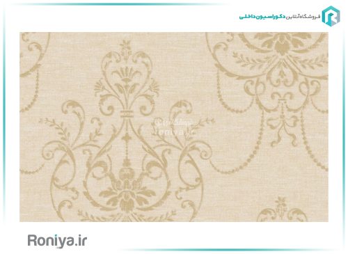 کاغذ دیواری گل ظریف پذیرایی