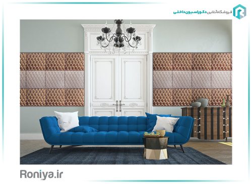 دیوارپوش چرمی MADRIDE کد SW049 3 دیوارپوش چرمی MADRIDE کد SW049