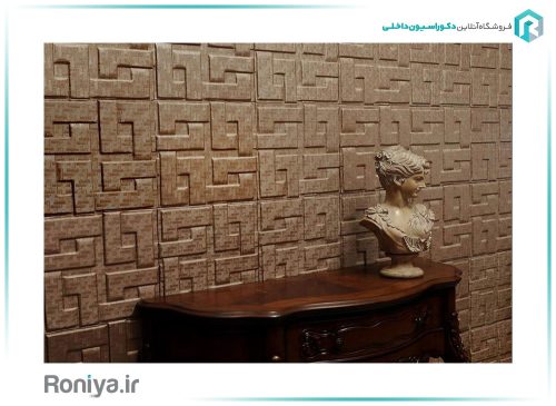 دیوارپوش چرمی ROME کد SW051 3 دیوارپوش چرمی ROME کد SW051