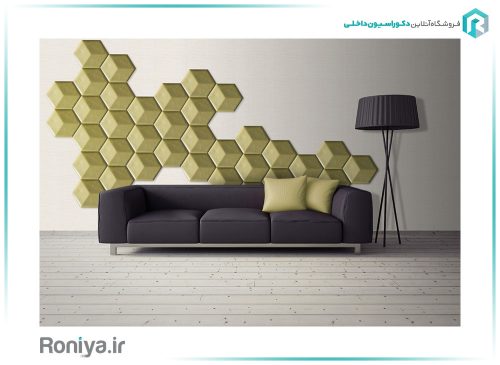 دیوارپوش چرمیSHIELD کد SW069 3 دیوارپوش چرمیSHIELD کد SW069