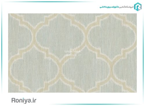 کاغذ دیواری پشت آینه کنسول