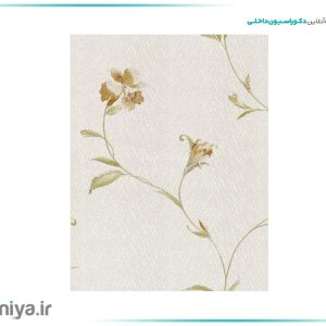 کاغذ دیواری ایتالیایی گل ریز برجسته کد 7042