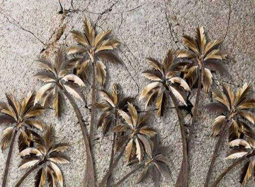 پوستر درخت نخل کد 3DF-107 4 پوستر درخت نخل کد 3DF-107