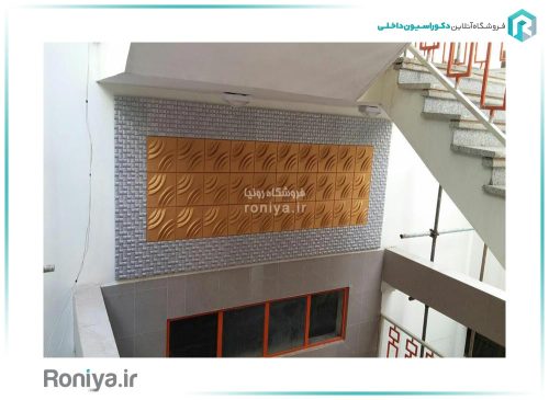 دیوارپوش سه بعدی طرح لوتوس کد 3D-W108 19 دیوارپوش سه بعدی طرح لوتوس کد 3D-W108