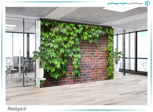 پوستر دیواری سه بعدی طرح آجر کد RT-093 3 پوستر دیواری سه بعدی طرح آجر کد RT-093