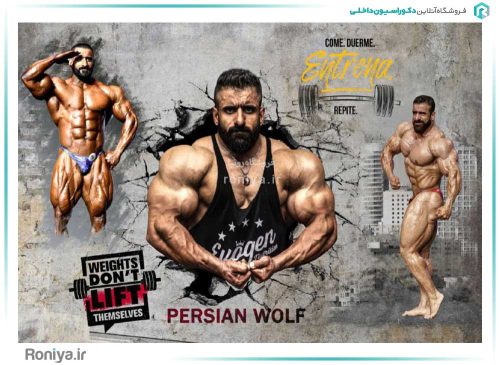 پوستر دیواری هادی چوپان کد LX-029 3 پوستر دیواری هادی چوپان کد LX-029