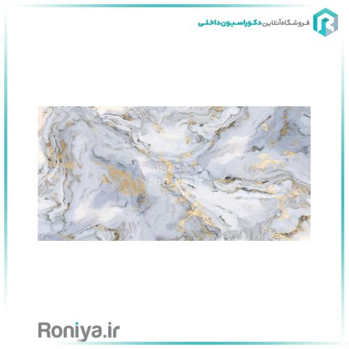 پوستر دیواری سنگ مرمر با رگه های طلاییCode-R-111 2 پوستر دیواری سنگ مرمر با رگه های طلاییCode-R-111