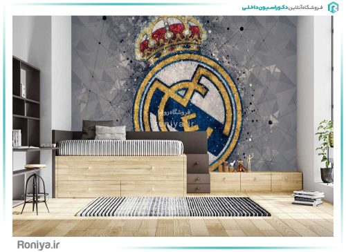 پوستر دیواری رئال مادرید کد 3D-084 3 پوستر دیواری رئال مادرید کد 3D-084