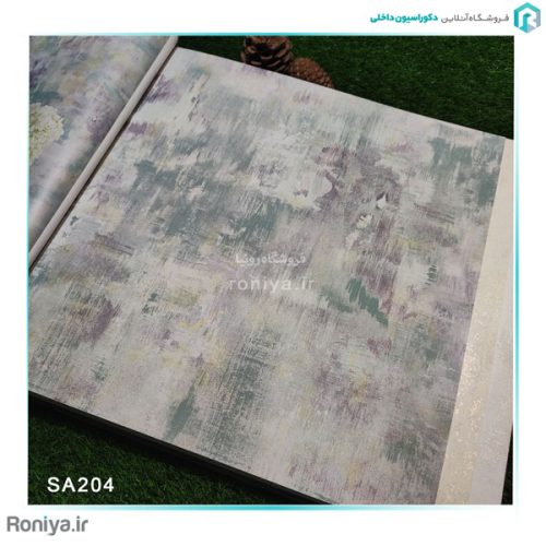 کاغذ دیواری طرح نقاشی پتینه کد sa202 - sa210 4 کاغذ دیواری طرح نقاشی پتینه