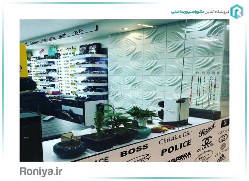 دیوارپوش سه بعدی طرح لوتوس کد 3D-W108 10 دیوارپوش سه بعدی طرح لوتوس کد 3D-W108