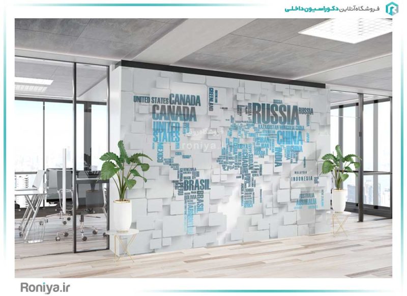 پوستر سه بعدی نقشه 3DF-412