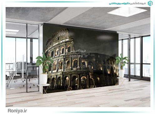 پوستر دیواری طرح کولوسئوم کد 3D-051