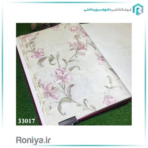 کاغذ دیواری گل برجسته اتاق خواب کد 33015 2 کاغذ دیواری گل برجسته اتاق خواب کد 33015