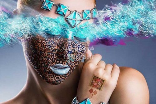 پوستر جدید آرایشگاه زنانهCode-F-119 2 پوستر جدید آرایشگاه زنانهCode-F-119