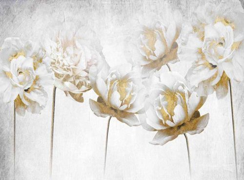 پوستر دیواری طرح نقاشی گل کد 3DF-267 2 پوستر دیواری طرح نقاشی گل کد 3DF-267