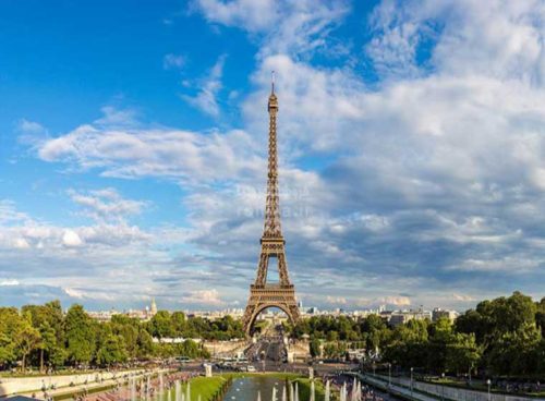 پوستر دیواری سه بعدی ایفل کد LS-020 2 پوستر دیواری سه بعدی ایفل کد LS-020