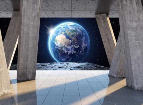 پوستر دیواری سه بعدی کره زمین کد RT-041 4 پوستر دیواری سه بعدی کره زمین کد RT-041