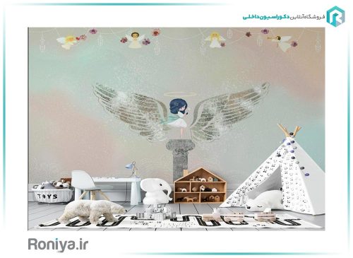 پوستر سه بعدی اتاق دخترانه CN-0200 2 پوستر سه بعدی اتاق دخترانه CN-0200