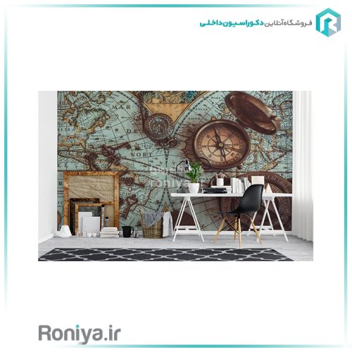 پوستردیواری نقشه قدیمیRT-229