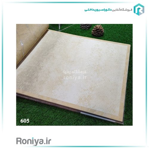 کاغذ دیواری لوزی محو ریز رنگ روشنCode-601-602 5 کاغذ دیواری لوزی محو ریز رنگ روشن