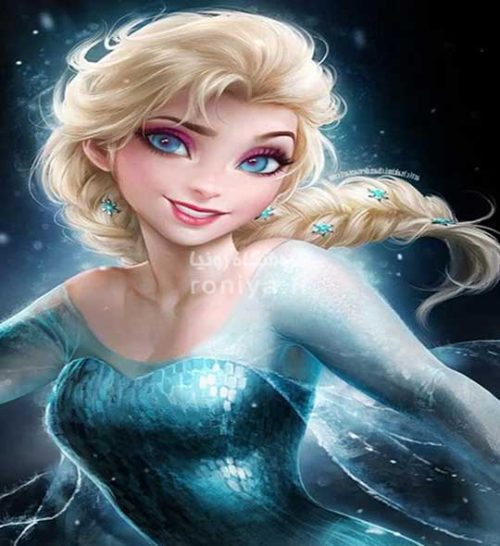 پوستر دیواری شخصیت کارتونی الساCode-CN-0232 3 پوستر دیواری شخصیت کارتونی الساCode-CN-0232