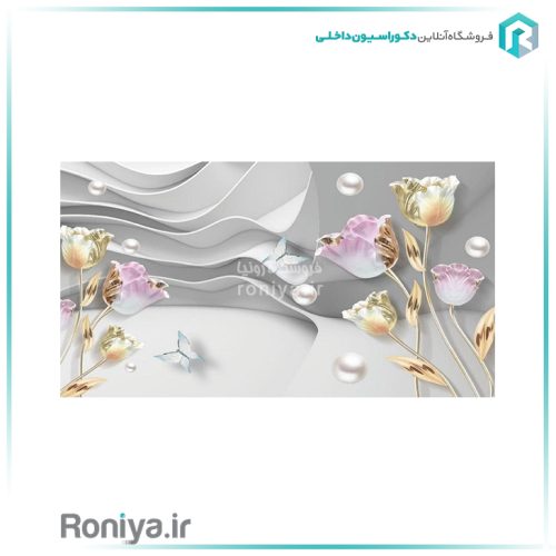 پوستر زمینه طوسی برای پذیراییCode-3DF-602 2 پوستر زمینه طوسی برای پذیراییCode-3DF-602