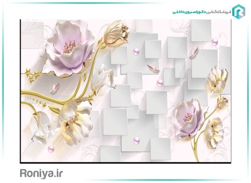 پوستر سه بعدی گل 3DF-306 10 پوستر سه بعدی گل 3DF-306