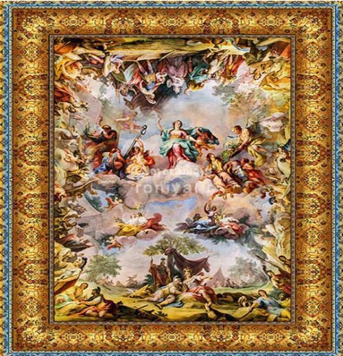 پوستر سقفی قابدار فرشتهCode-LS-108