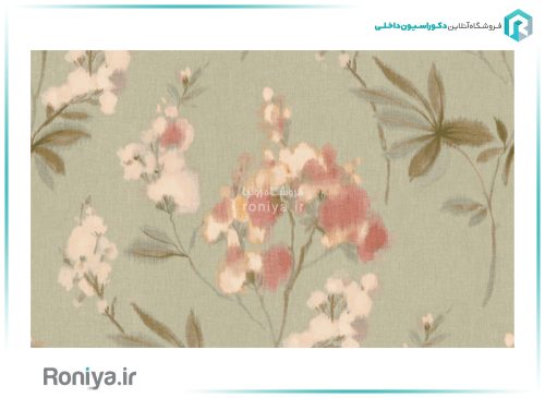 کاغذ دیواری گل های آبرنگی کد WF10336 2 کاغذ دیواری گل های آبرنگی کد WF10336
