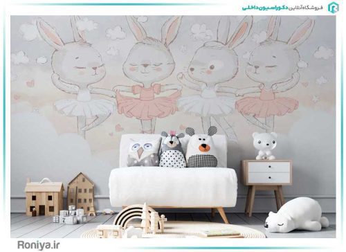 پوستر دیواری کودک رقص باله کد NT-115 2 پوستر دیواری کودک رقص باله کد NT-115