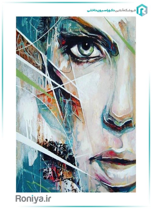 کاغذ سه بعدی چهره رنگی F-101 3 کاغذ سه بعدی چهره رنگی F-101