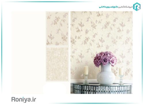 کاغذ دیواری گلدار سه بعدی برجسته کد 99015 3 کاغذ دیواری گلدار سه بعدی برجسته کد 99015