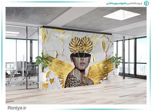 پوستر دیواری لوکس بال طلایی کد Z387 3 پوستر دیواری لوکس بال طلایی کد Z387