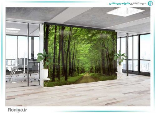 پوستر دیواری طرح جنگل کد NT-108 3 پوستر دیواری طرح جنگل کد NT-108