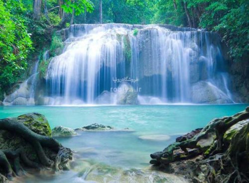 پوستر دیواری طبیعت آبشار کد NT-086 3 پوستر دیواری طبیعت آبشار کد NT-086