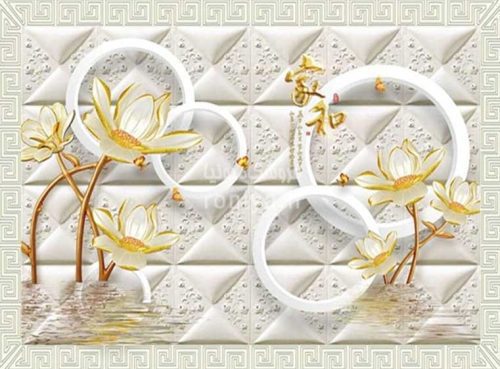 پوستر دیواری سه بعدی 3DF-582 3 پوستر دیواری سه بعدی 3DF-582