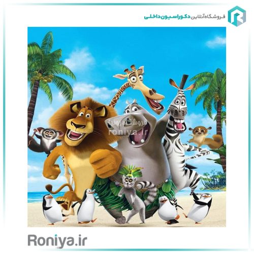 پوستر دیواری کارتون ماداگاسکارCode-CN-0242 2 پوستر دیواری کارتون ماداگاسکارCode-CN-0242