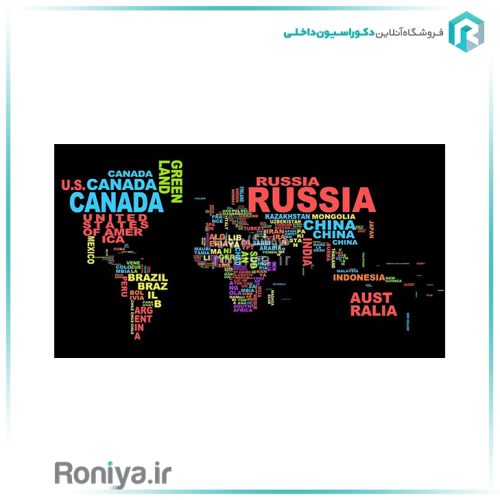 پوستر دیواری نقشه Code-TA-165 2 پوستر دیواری نقشهCode-TA-165