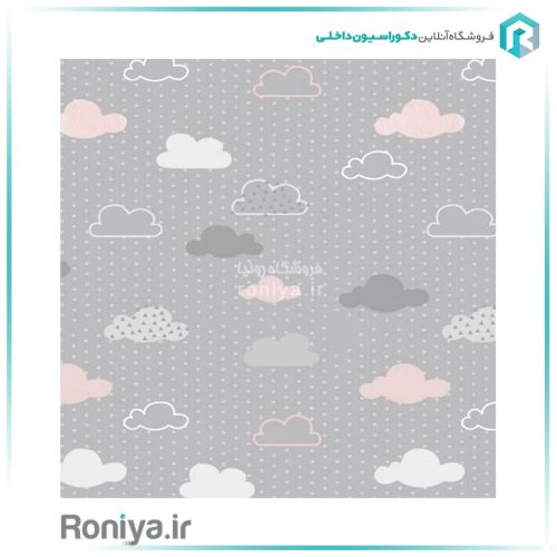 پوستر دیواری طرح ابر اتاق کودک Code-CN-0284 2 پوستر دیواری طرح ابر اتاق کودک Code-CN-0284