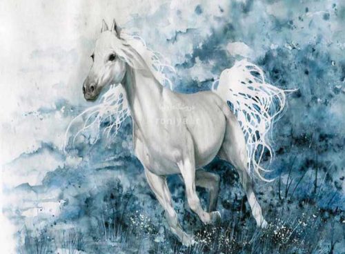 پوستر دیواری سه بعدی اسب کد RT-046 4 پوستر دیواری سه بعدی اسب کد RT-046