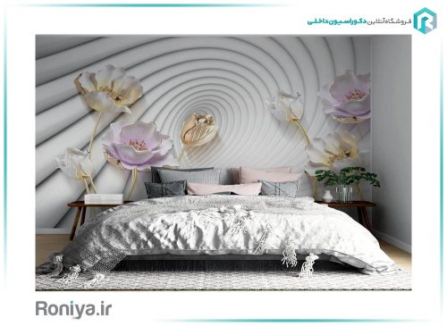 پوستر سه بعدی گل 3DF-312