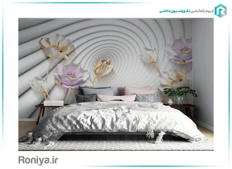 پوستر سه بعدی گل 3DF-312