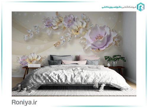 پوستر سه بعدی گل 3DF-313