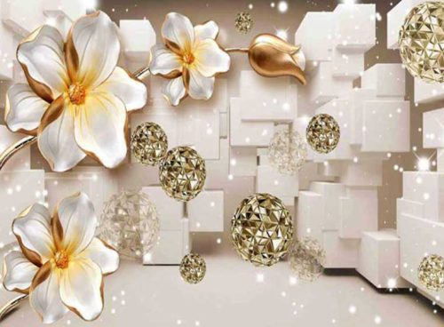 پوستر گل برجسته 3DF-317 5 پوستر گل برجسته 3DF-317