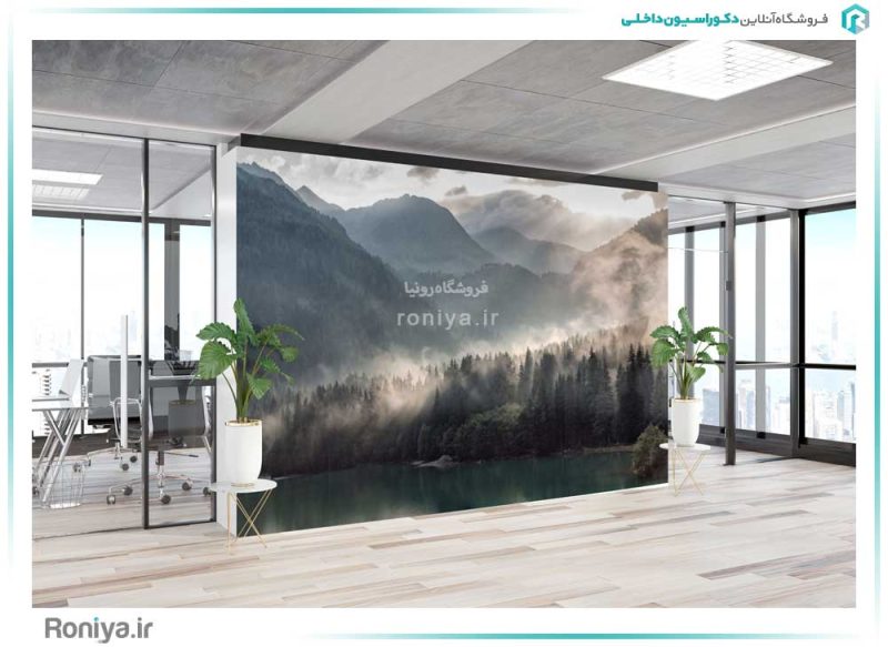 پوستر دیواری منظره کوه کد NT-156 2 پوستر دیواری منظره کوه کد NT-156