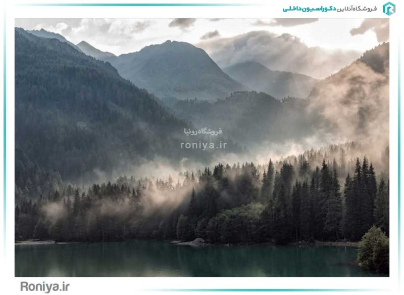 پوستر دیواری منظره کوه کد NT-156 3 پوستر دیواری منظره کوه کد NT-156